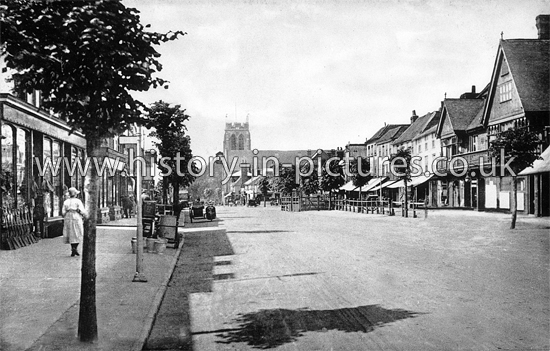 The High Street, Epping, Essex. c.1920's